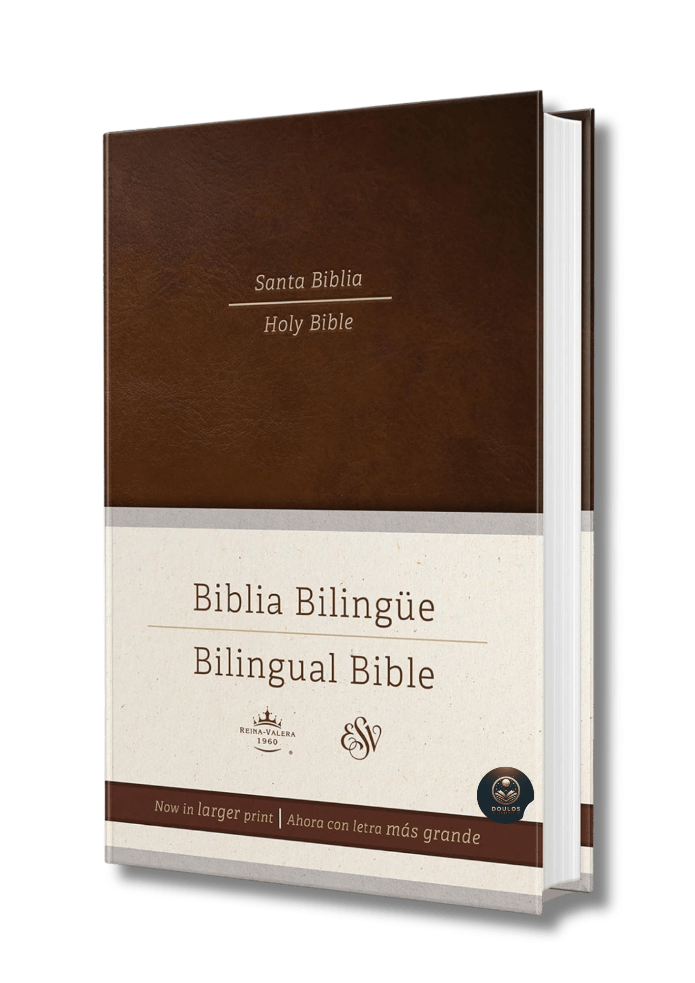 Biblia Bilingue RVR1960/English Standard Version/Letra Grande/Tapa Dura