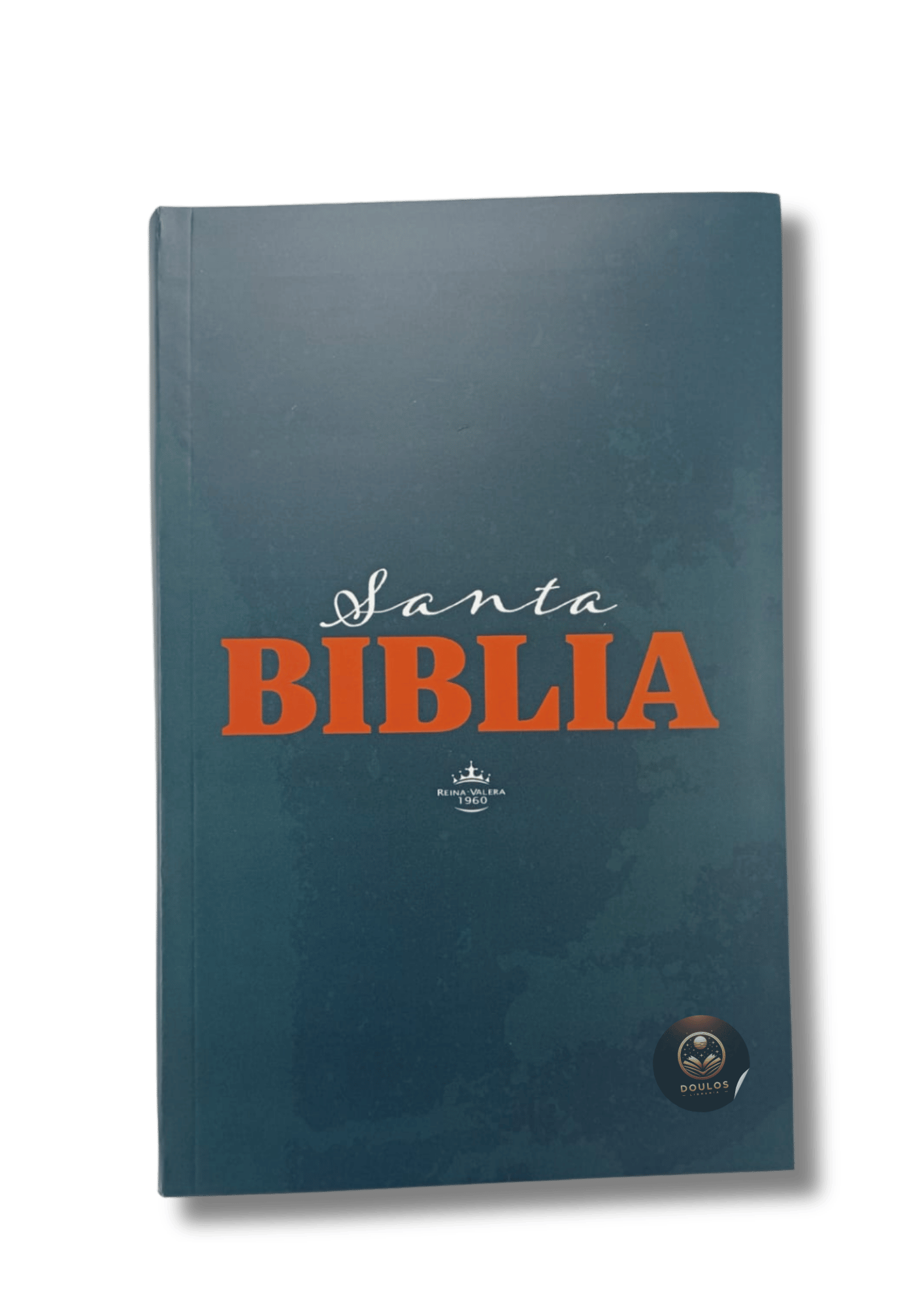 Biblia RVR60 Letra Grande Azul Canto Blanco
