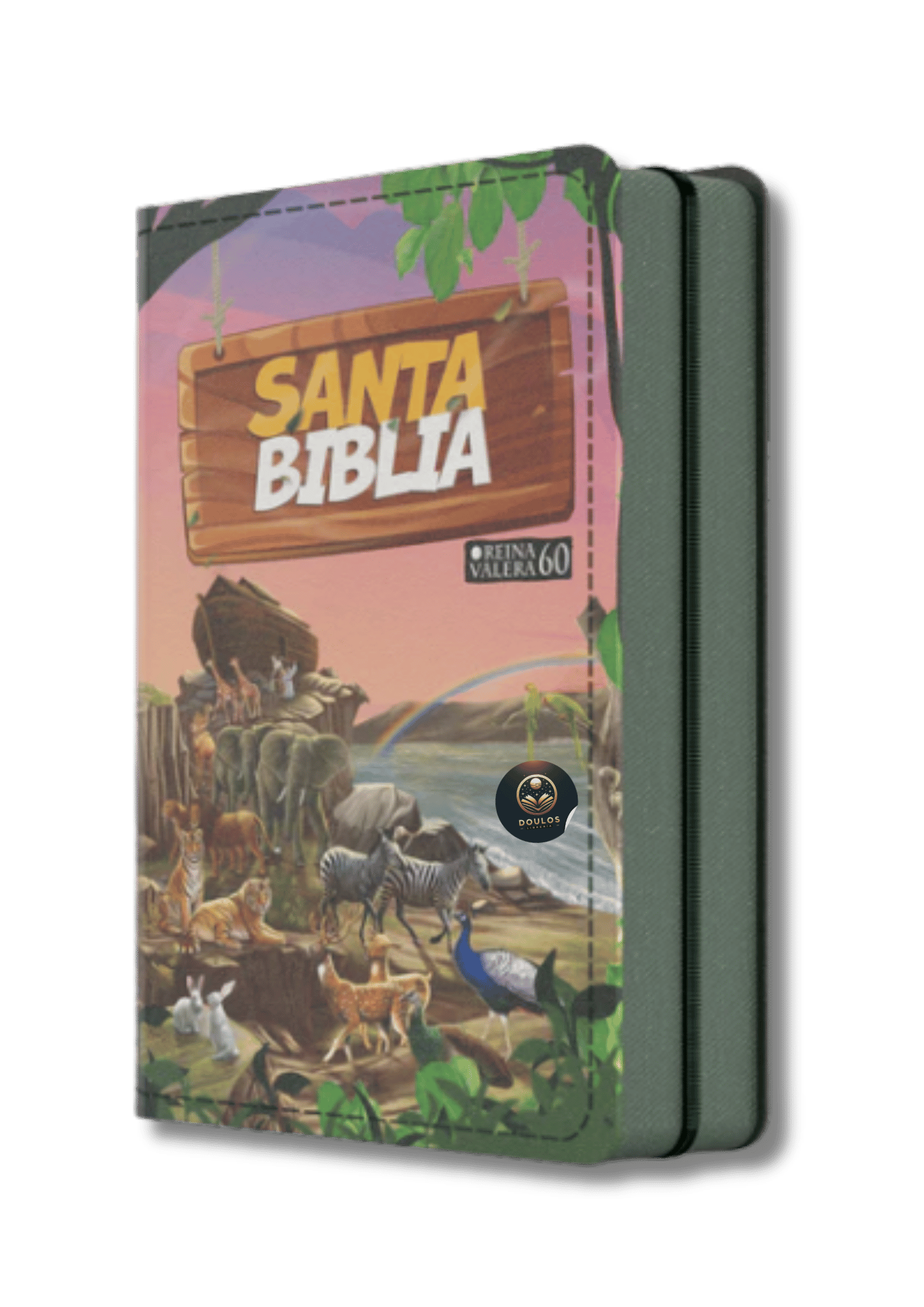 Biblia RV1960 Compacta para Niños/Adolescentes Vinilo con Cierre