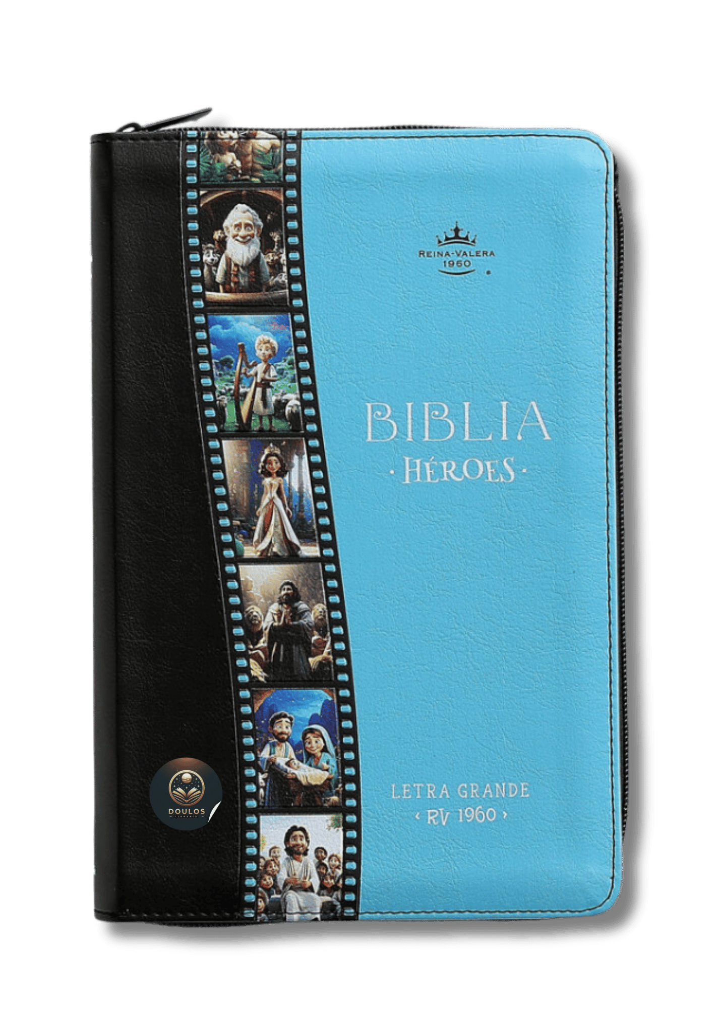 Biblia Héroes RV1960 Letra Gande