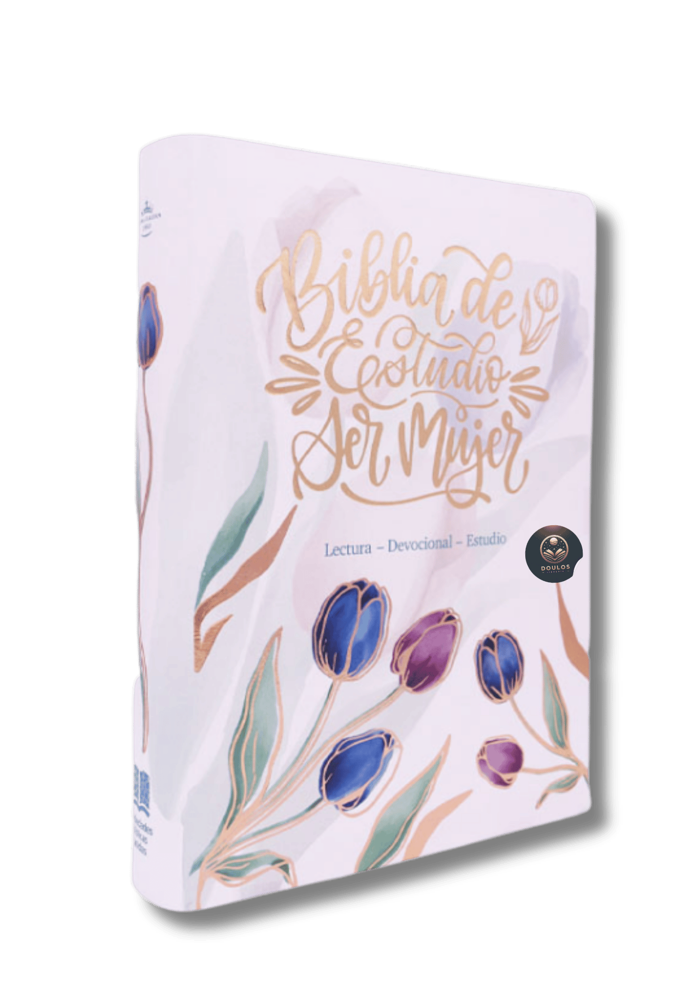 Biblia de Estudio Ser Mujer Rosada y Blanca