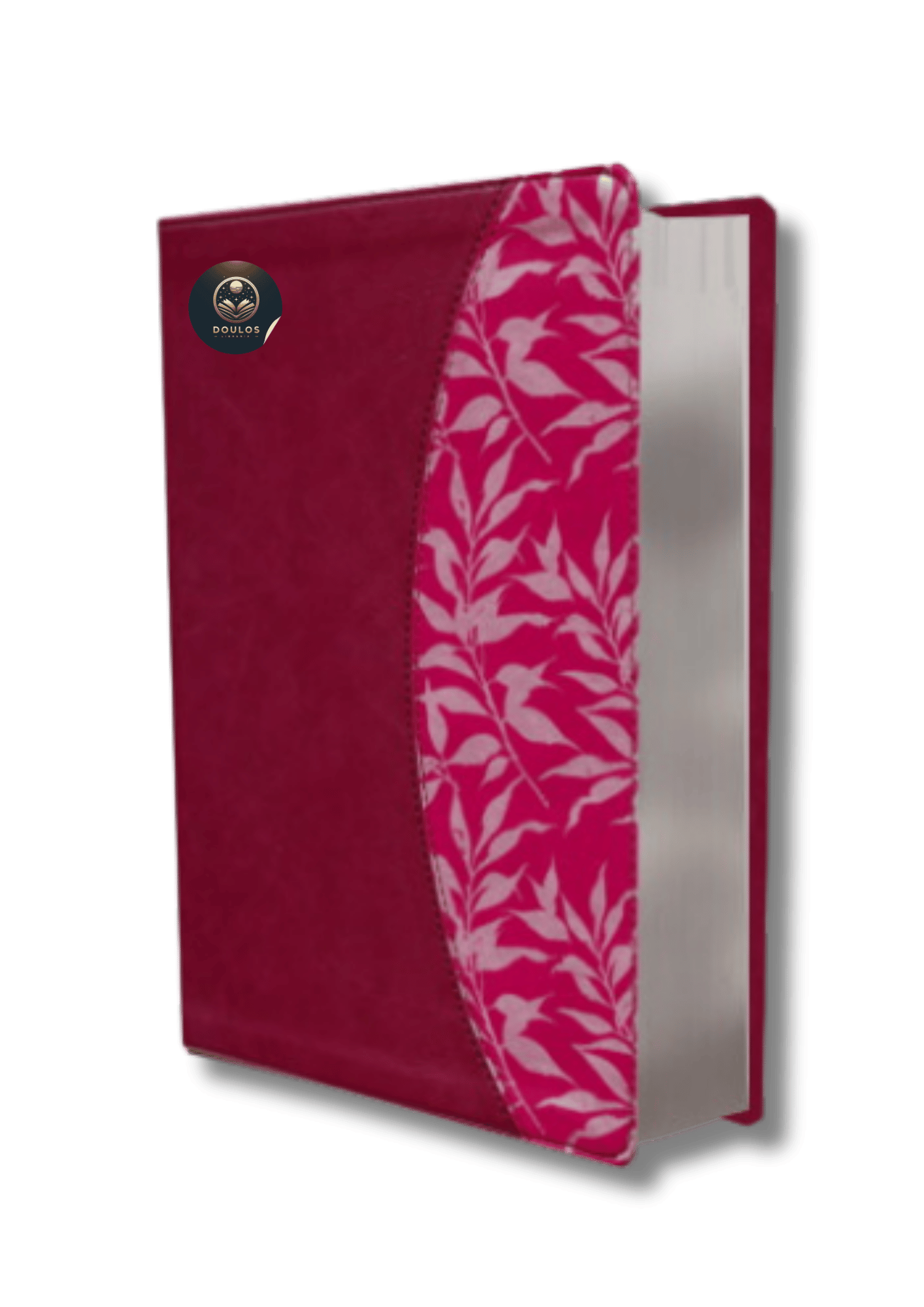 Biblia de Estudio para Mujer RV60 Vinotinto Fucsia Símil Piel