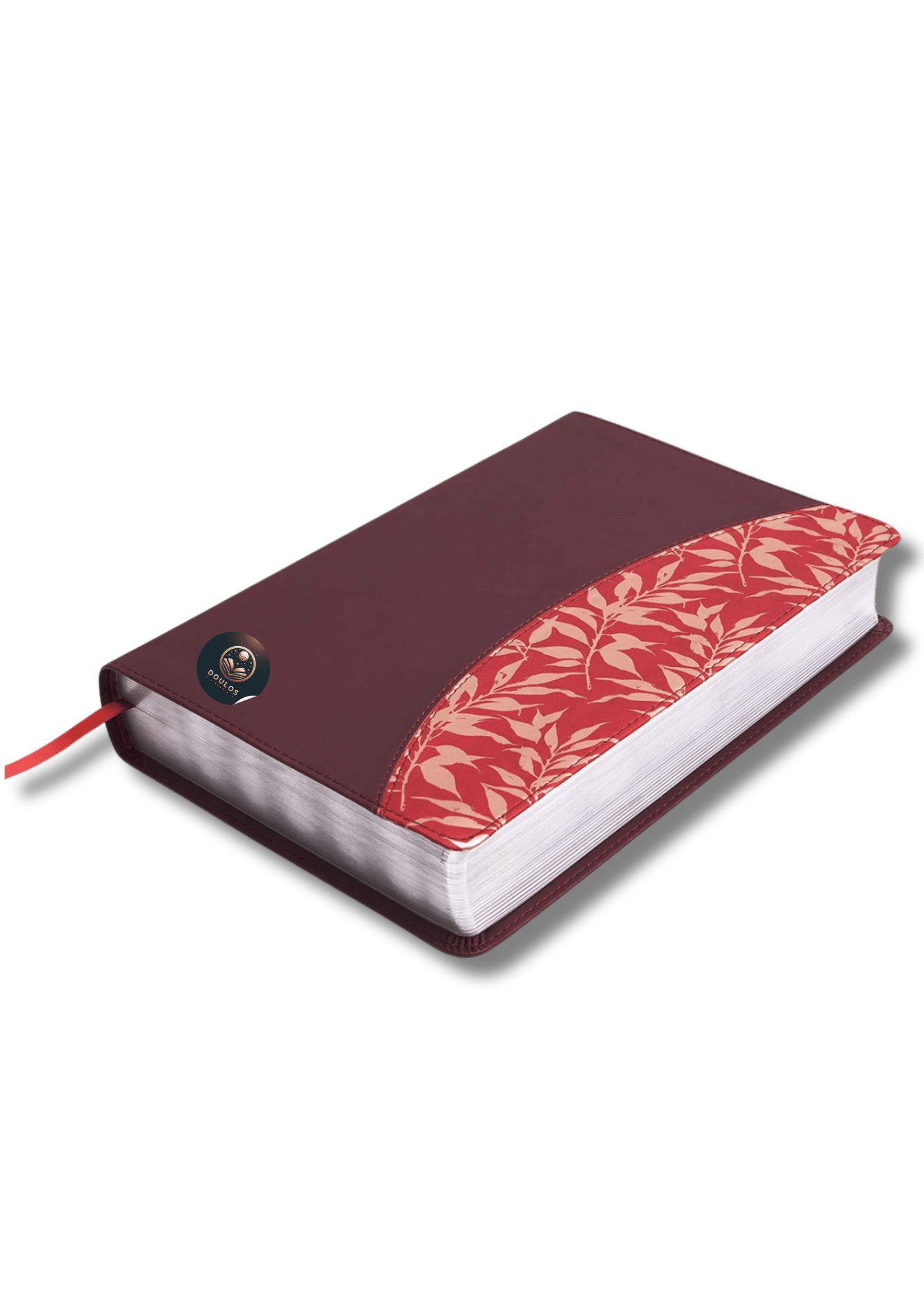 Biblia de Estudio para Mujer RV60 Vinotinto Fucsia Símil Piel