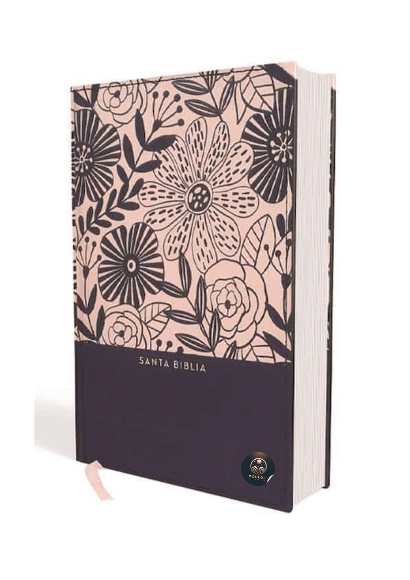 Biblia RVR60 Compacta Azul Floral