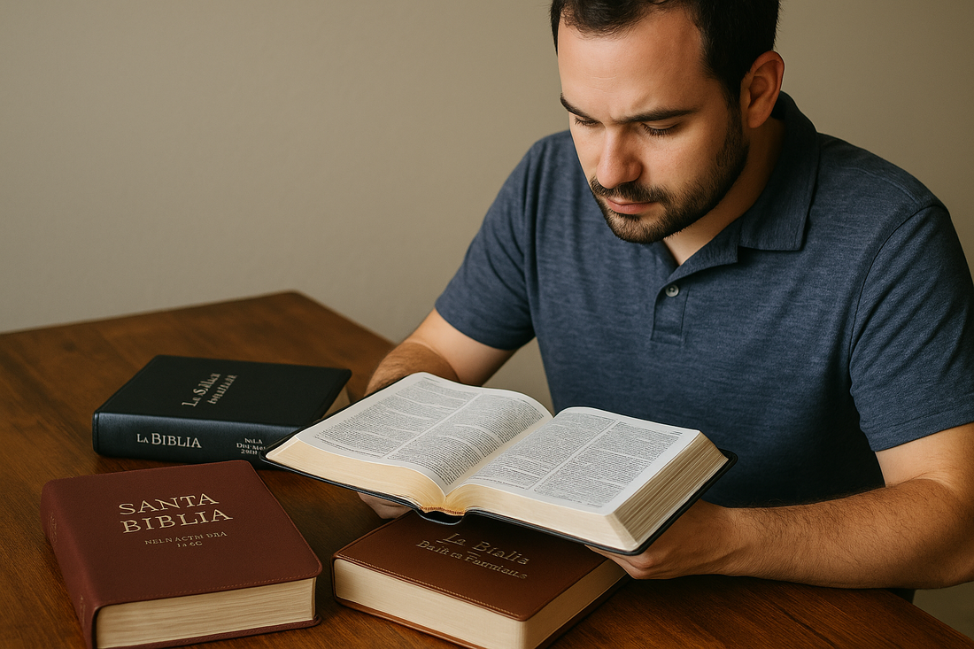 ¿Cómo elegir una Biblia adecuada para ti?