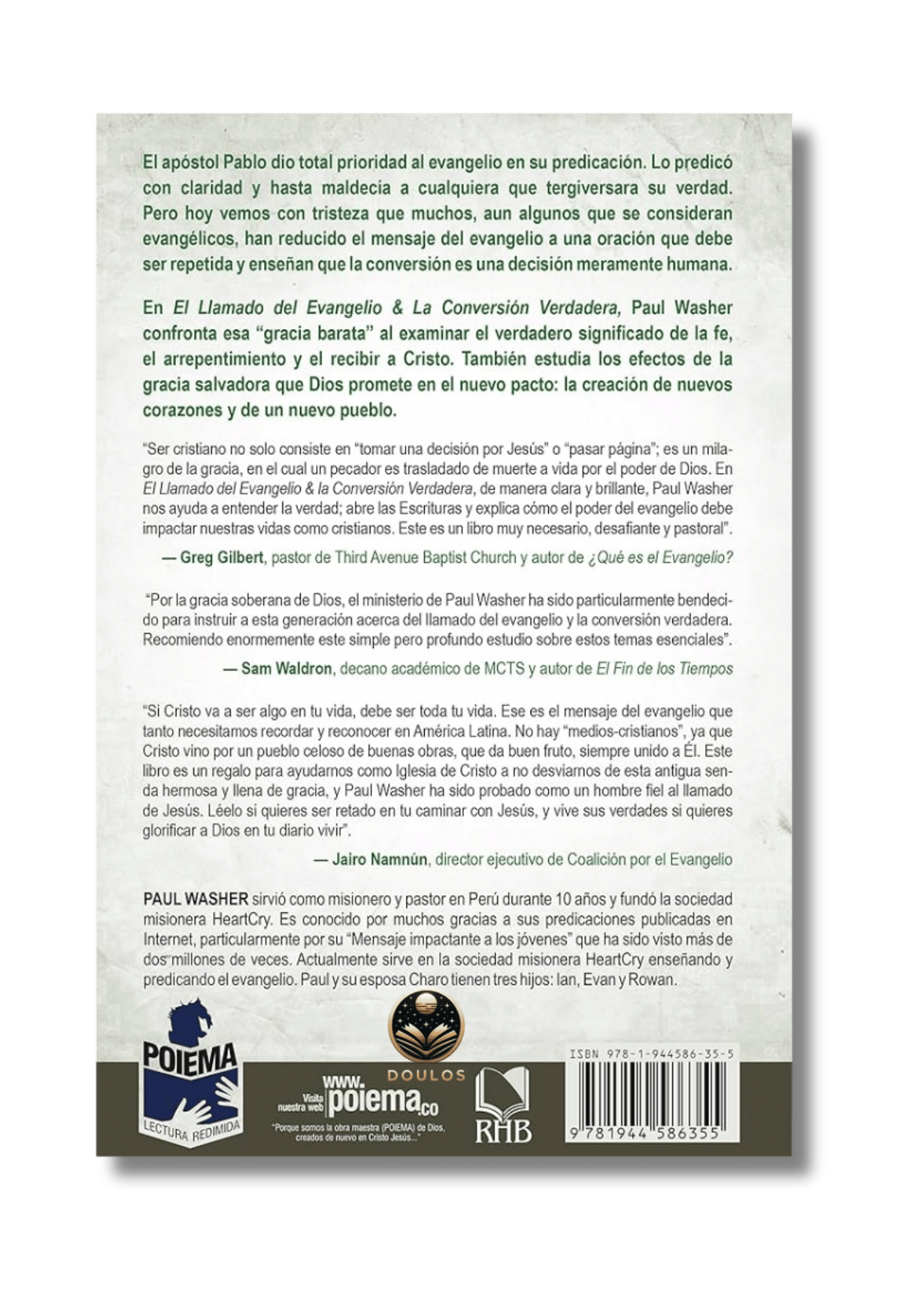 El llamado del Evangelio y la conversión verdadera