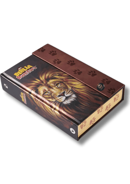 Biblia Aventura para niños/adolescentes NBLA Safari León Tapa Dura