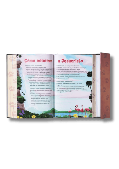 Biblia Aventura para niños/adolescentes NBLA Safari León Tapa Dura