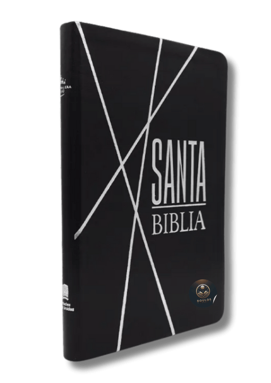Biblia RVR60 Negra Canto Pintado