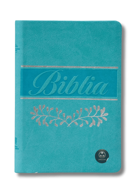 Biblia RVR60 Verde Menta Canto Pintado