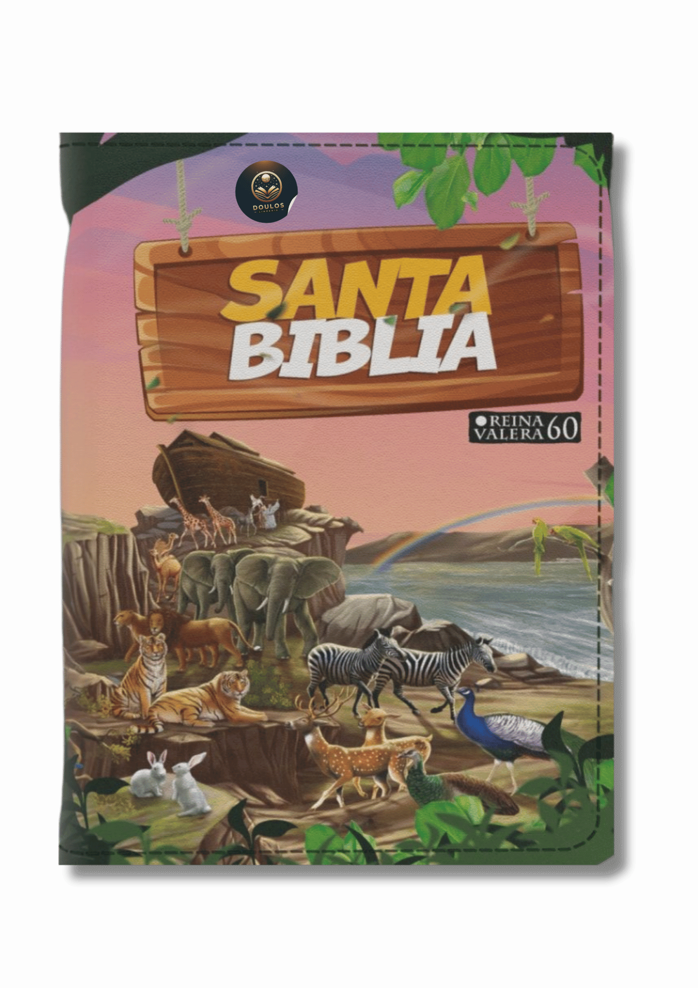 Biblia RV1960 Compacta para Niños/Adolescentes Vinilo con Cierre