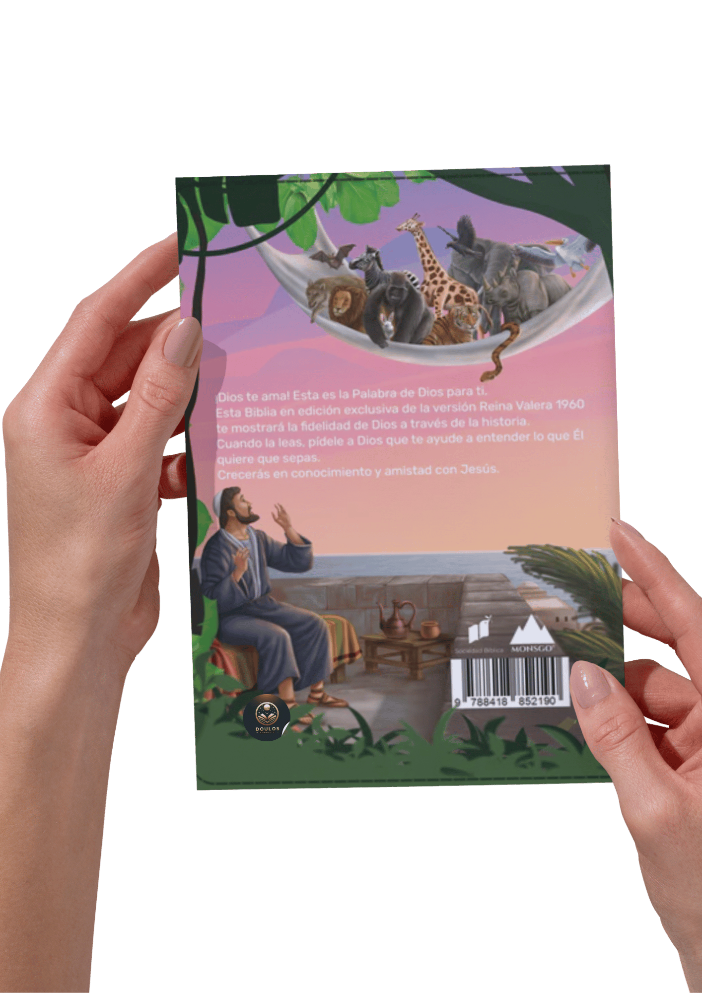Biblia RV1960 Compacta para Niños/Adolescentes Vinilo con Cierre