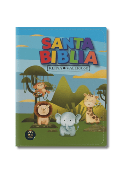 Biblia RV1960 Bolsillo para Niños Vinilo con Cierre