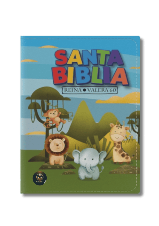 Biblia RV1960 Bolsillo para Niños Vinilo con Cierre