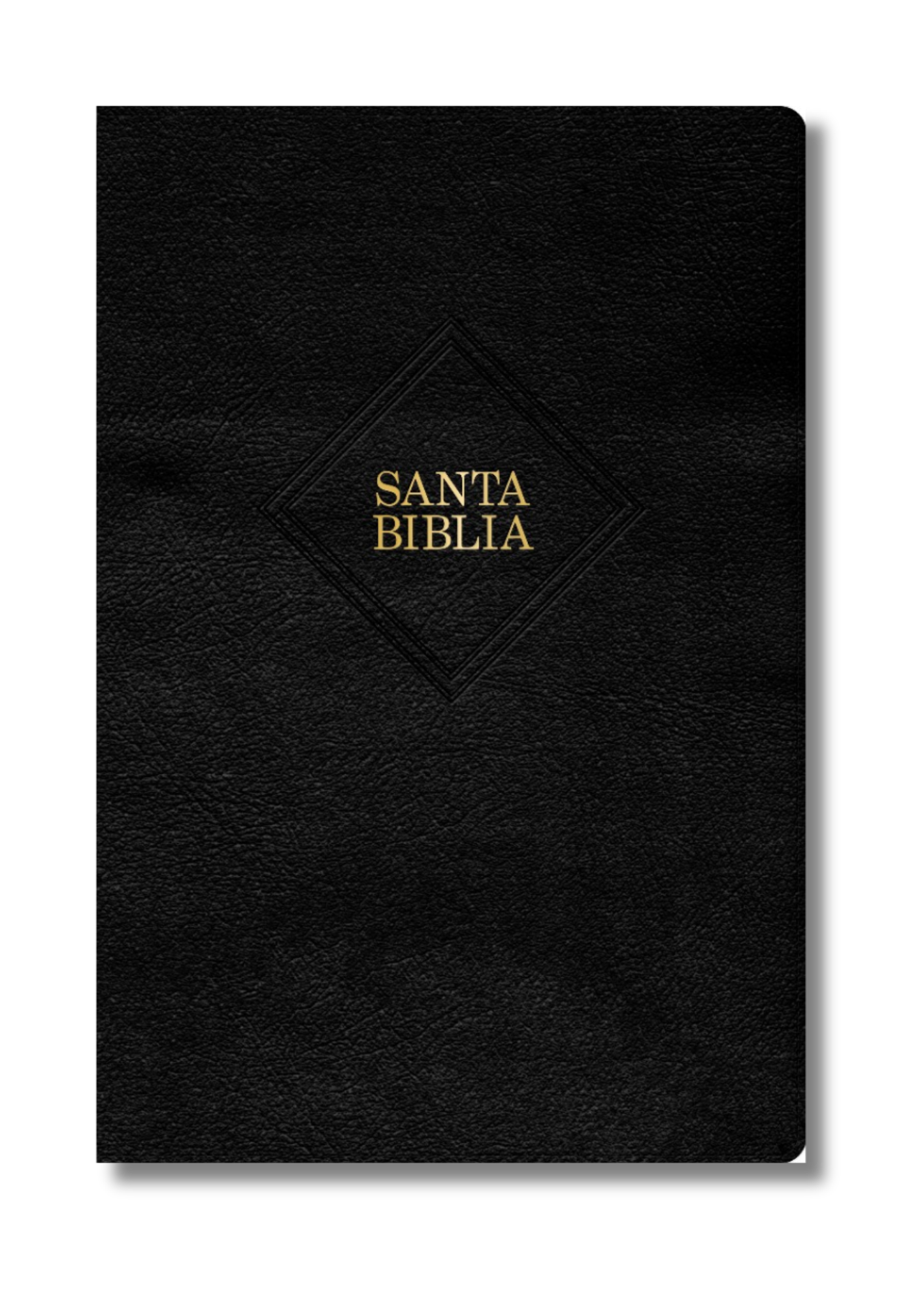 Biblia RVR 1960 Letra Gigante con Referencias – Piel Fabricada Negro