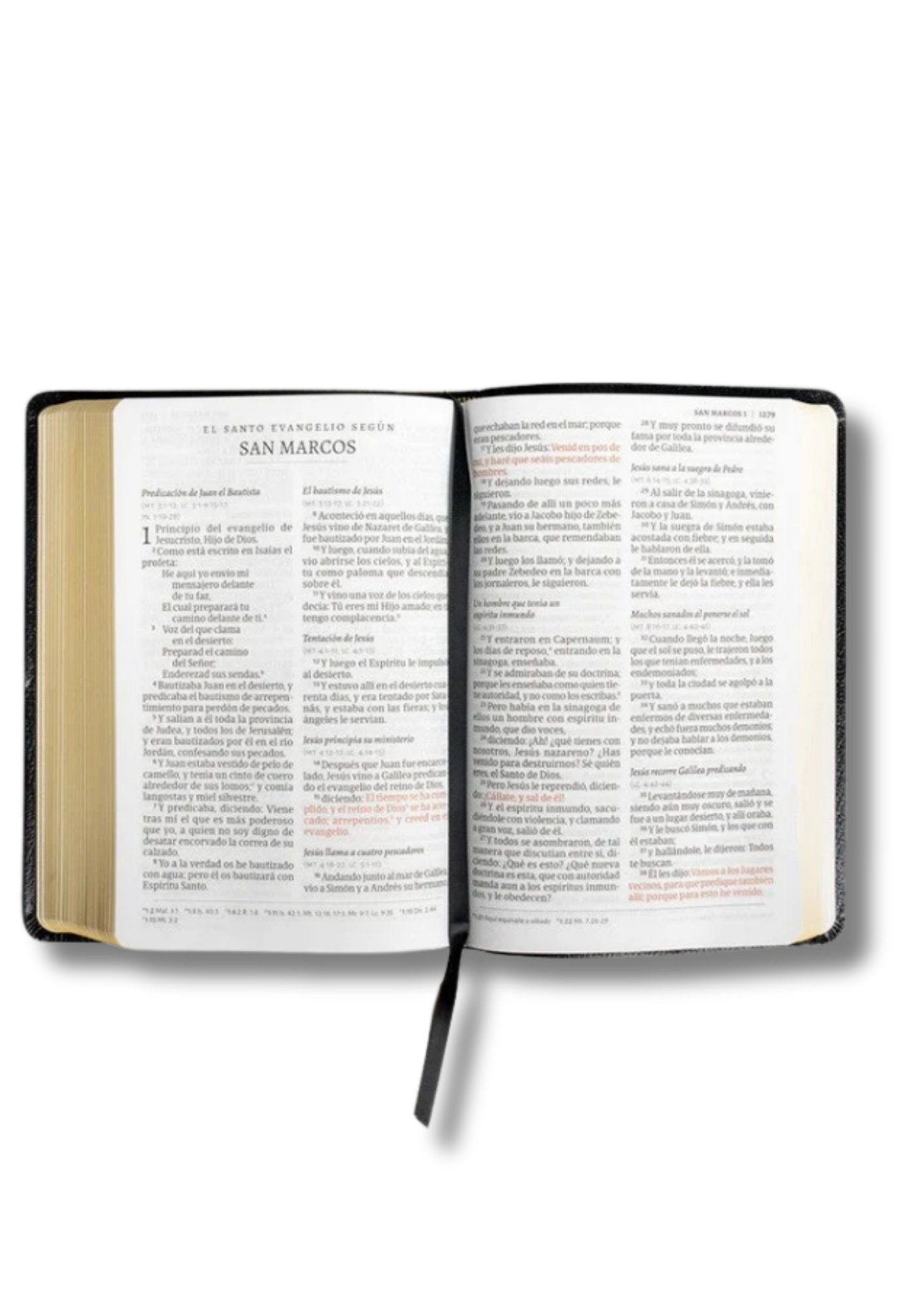 Biblia RVR 1960 Letra Gigante con Referencias – Piel Fabricada Negro