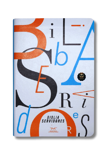 Biblia Servidores RVC – Imitación Piel con Índice y Margen para Notas
