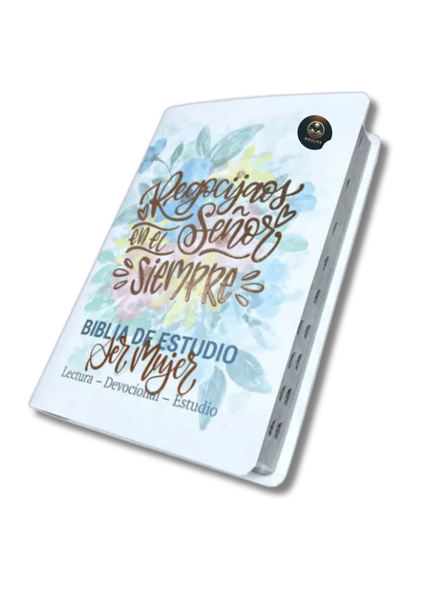 Biblia de Estudio Ser Mujer Rosada y Blanca