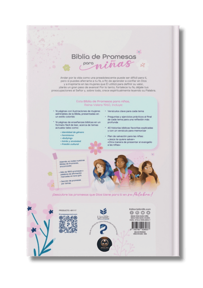 Biblia de Promesas para Niñas RV1960