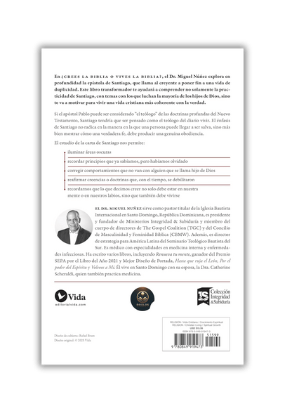 ¿Crees la Biblia o vives la Biblia?: El camino hacia una vida auténtica