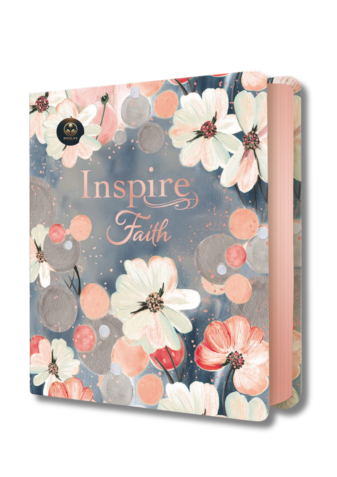 Inspire FAITH Bible NLT: Biblia para colorear