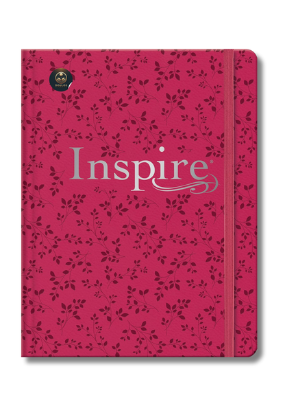Inspire FAITH Bible NLT: Biblia para colorear