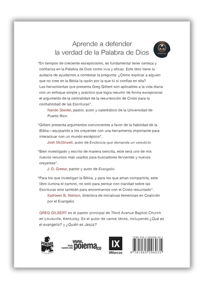 ¿Por qué confiar en la Biblia?