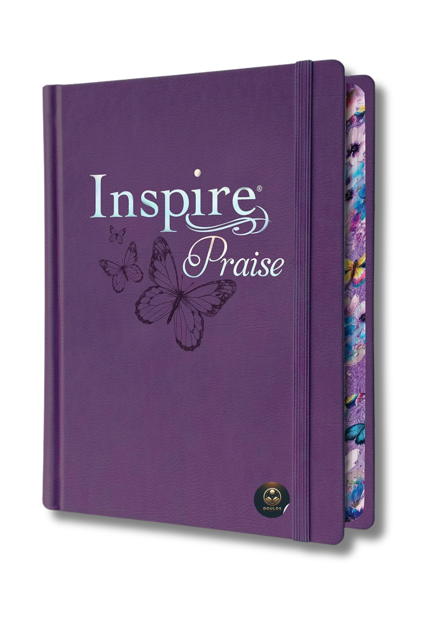 Inspire FAITH Bible NLT: Biblia para colorear