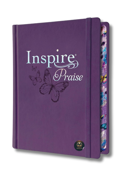 Inspire FAITH Bible NLT: Biblia para colorear