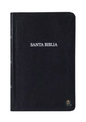 Biblia RVR60 Compacta Negro, Piel Fabricada